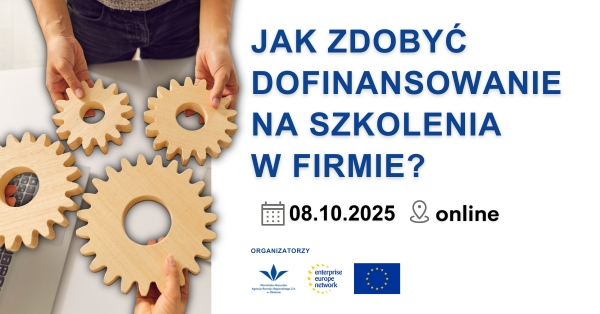 Bezpłatne szkolenie online: Jak rozwijać kompetencje i kwalifikacje w firmie? - 8 października 2025 r., godz. 10:00
